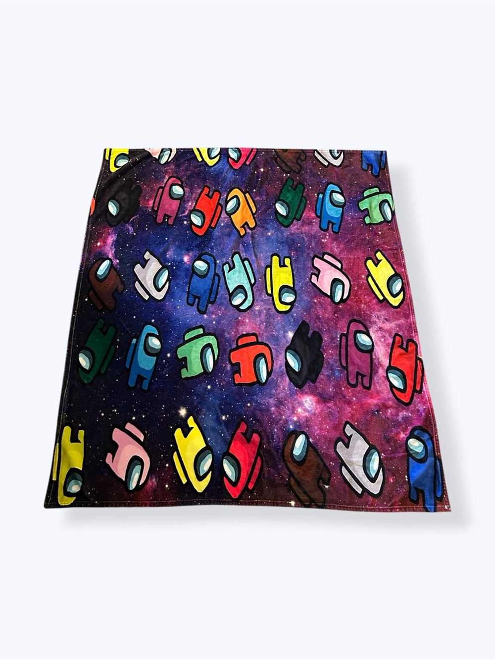 Galaxy Among Us Fleece Blanket